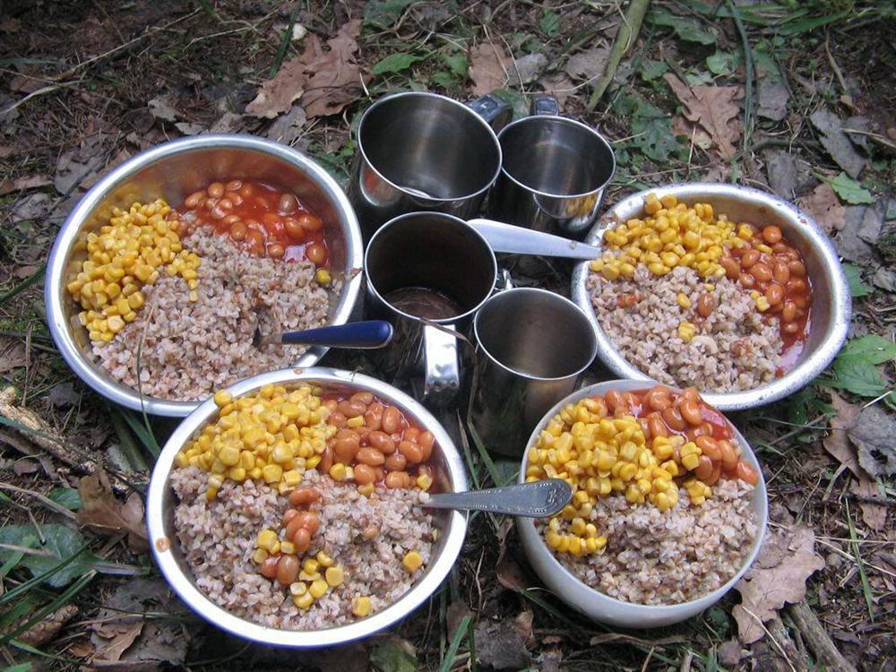 школьный поход питание детский консервы овощи консервированные фасоль кукуруза