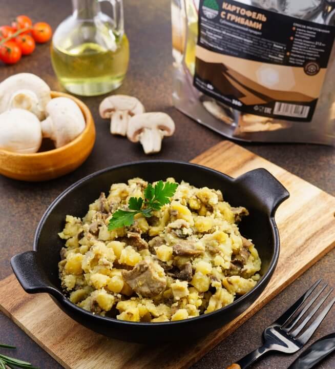 Сублимированный Картофель с грибами