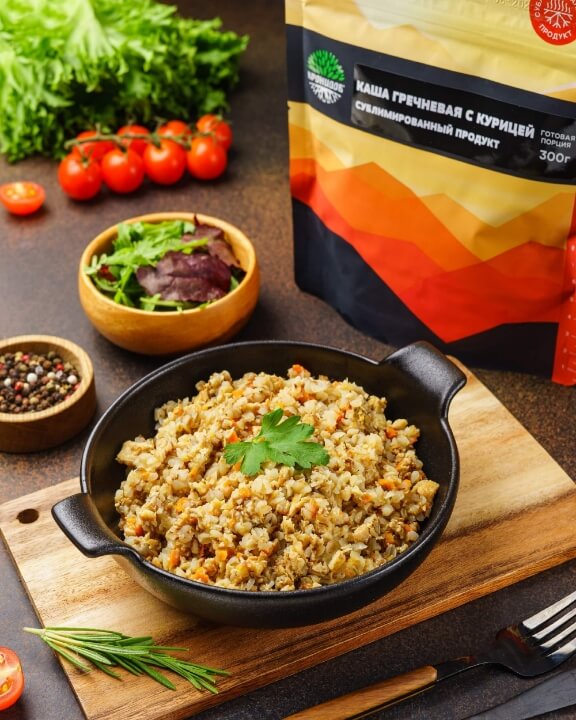 Сублимированная Каша гречневая с курочкой