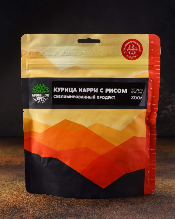 Сублимированная Курица Карри с рисом