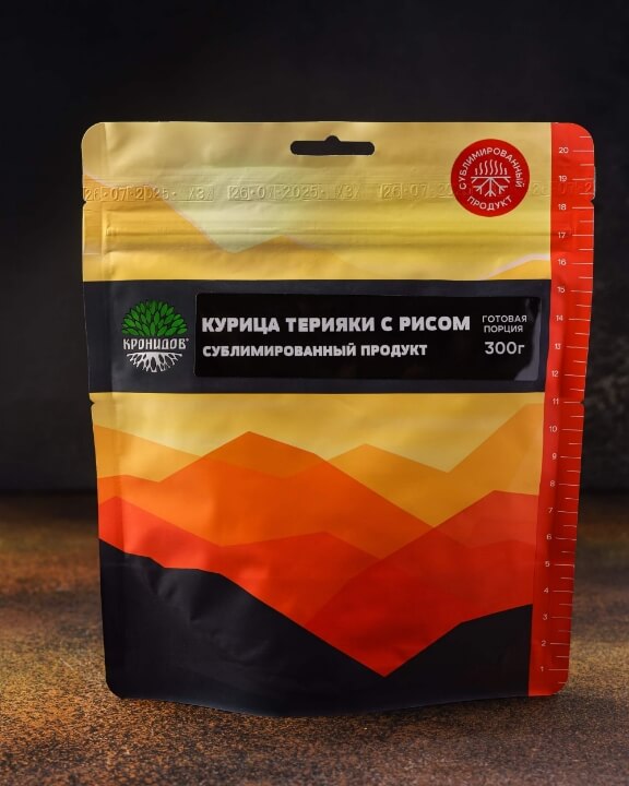 Сублимированная Курица терияки с рисом