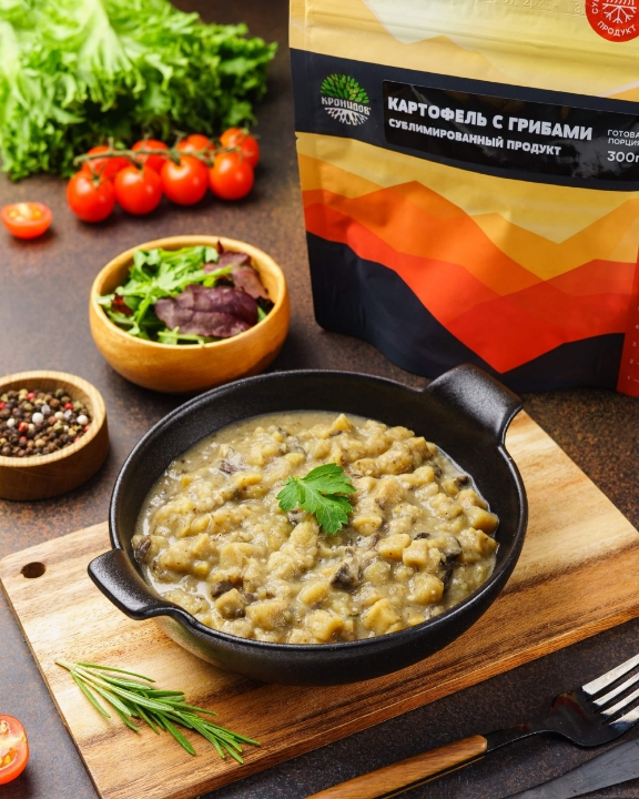 Сублимированный Картофель с грибами