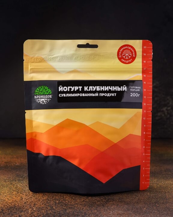 Сублимированный Йогурт клубничный