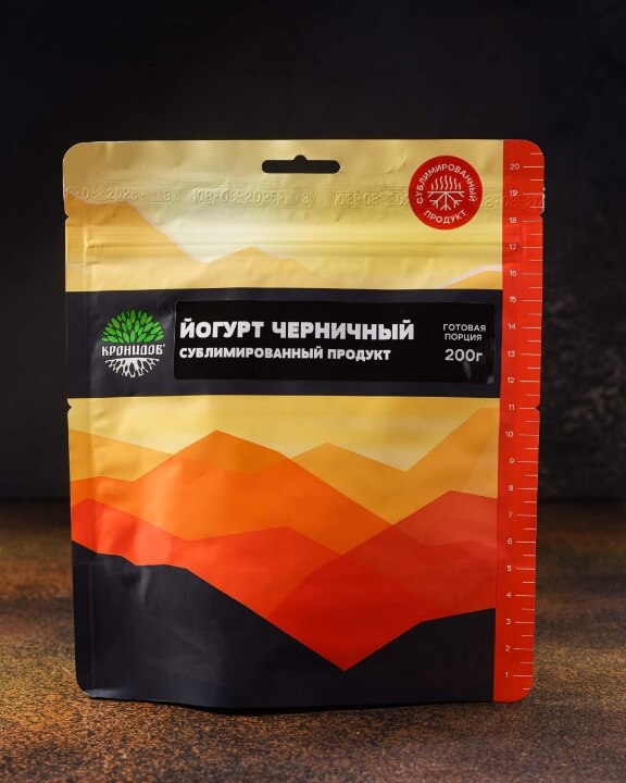 Сублимированный Йогурт черничный