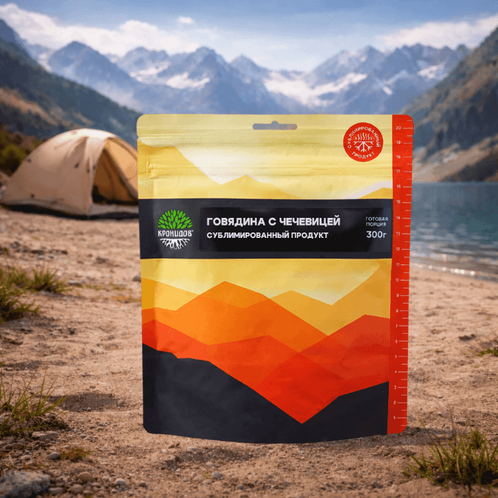 Сублимированная Говядина с чечевицей