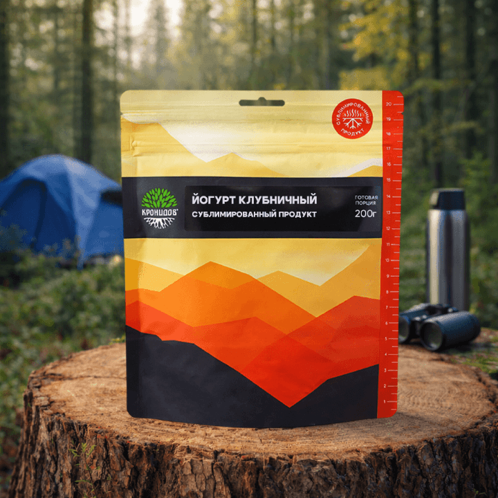 	Сублимированный Йогурт клубничный